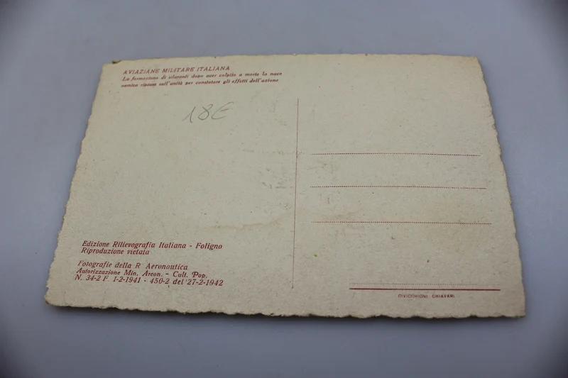 Regia Aeronautica-Postkarte