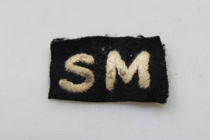 Nachbildung eines Paares gestickter Nummern für die 909 REI WW1 Jacke