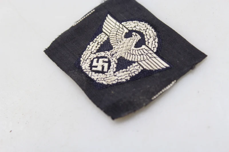 Polizei WW2 Truppe Kopfbedeckung Fries