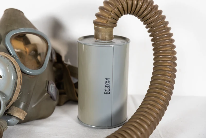 Gasmaske der US-Armee aus dem 2. Weltkrieg