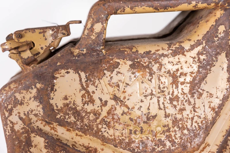 Englischer gelber Panzer aus dem 2. Weltkrieg