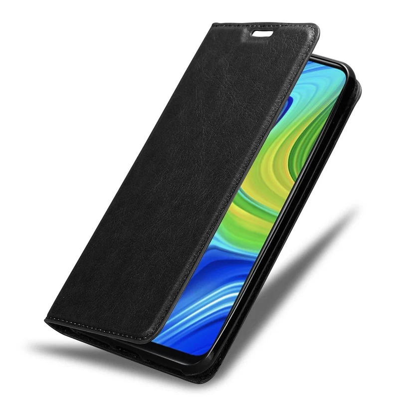 Cadorabo Hülle kompatibel mit Xiaomi RedMi NOTE 9 Schutzhülle mit Magnetverschluss, Standfunktion und Kartenfach