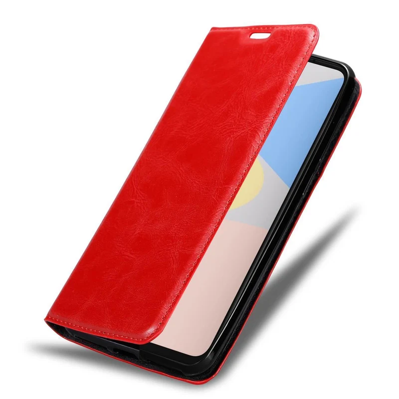 Cadorabo Hülle kompatibel mit Google PIXEL 4A Schutzhülle mit Magnetverschluss, Standfunktion und Kartenfach