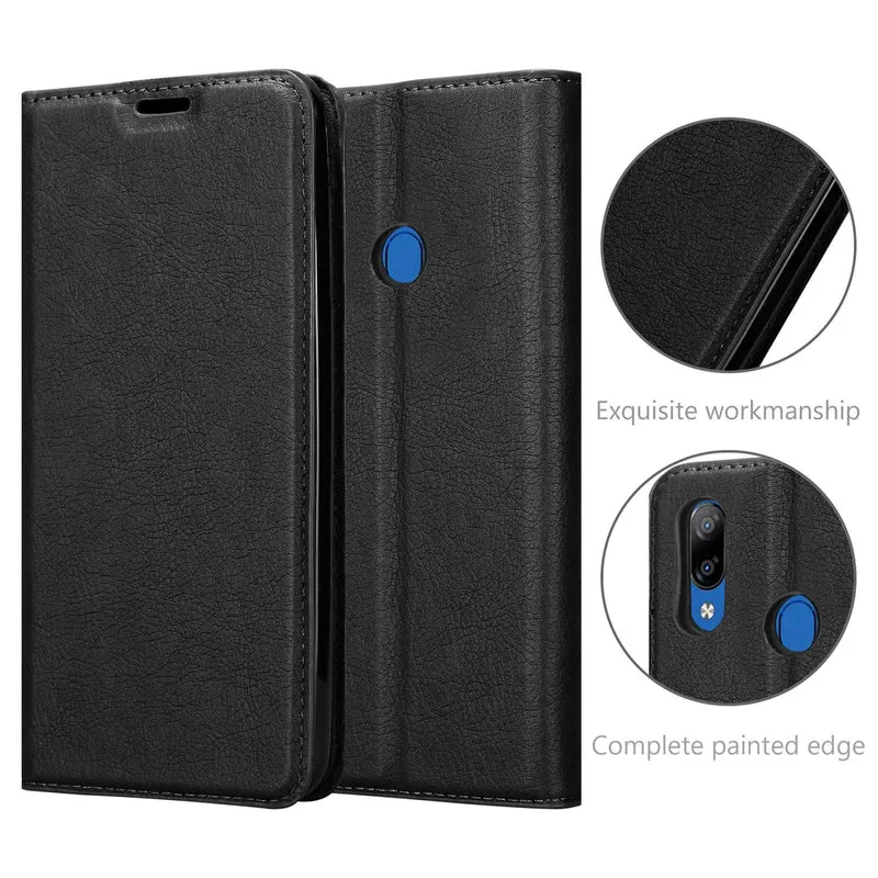 Cadorabo Hülle kompatibel mit ZTE Blade V10 VITA Schutzhülle mit Magnetverschluss, Standfunktion und Kartenfach
