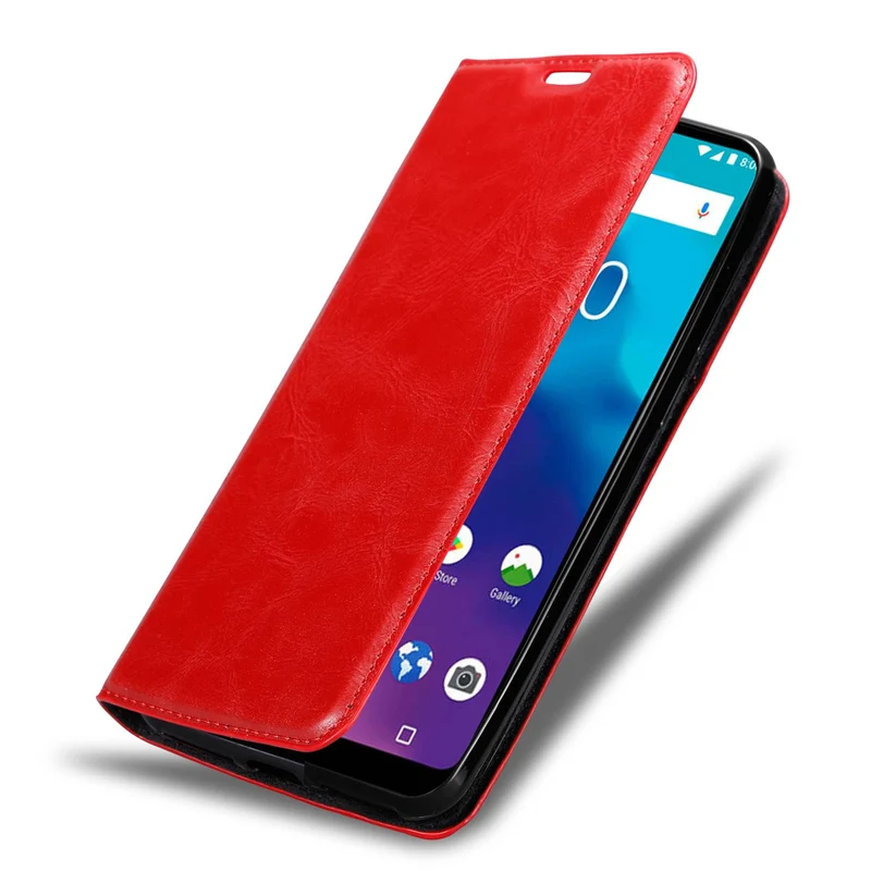 Cadorabo Hülle kompatibel mit ZTE Blade V10 VITA Schutzhülle mit Magnetverschluss, Standfunktion und Kartenfach