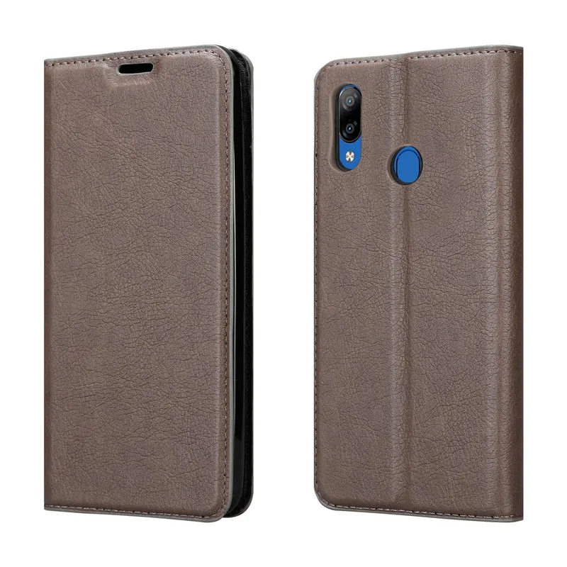 Cadorabo Hülle kompatibel mit ZTE Blade V10 VITA Schutzhülle mit Magnetverschluss, Standfunktion und Kartenfach