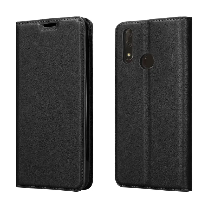 Cadorabo Hülle kompatibel mit ZTE Blade V10 Schutzhülle mit Magnetverschluss, Standfunktion und Kartenfach