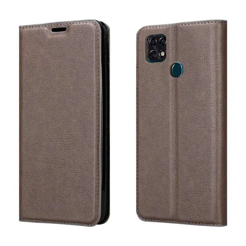 Cadorabo Hülle kompatibel mit ZTE Blade 10 SMART Schutzhülle mit Magnetverschluss, Standfunktion und Kartenfach