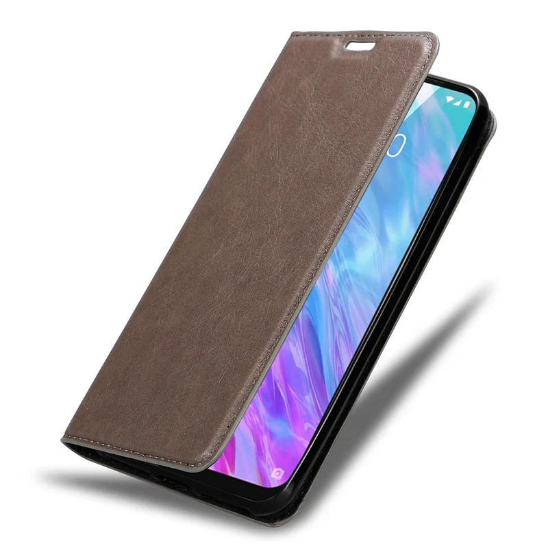 Cadorabo Hülle kompatibel mit ZTE Blade 10 SMART Schutzhülle mit Magnetverschluss, Standfunktion und Kartenfach