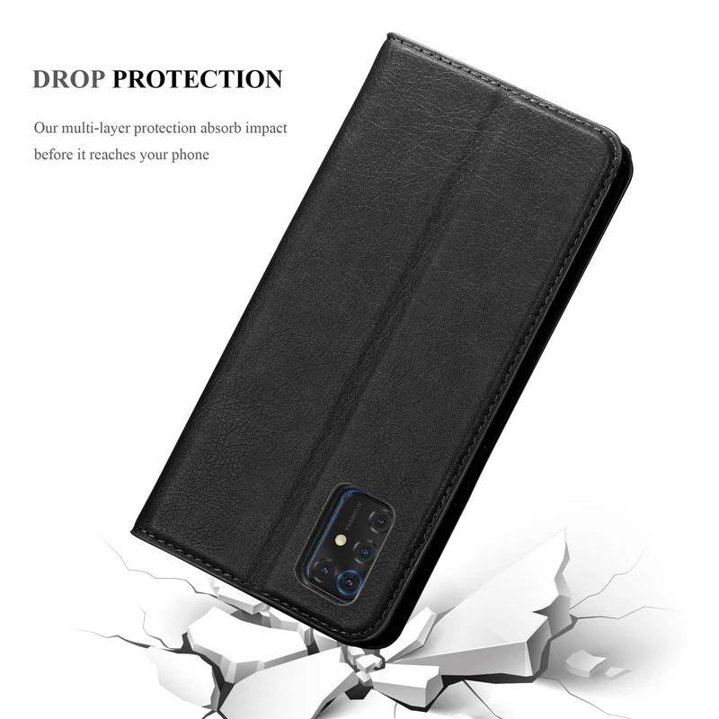 Cadorabo Hülle kompatibel mit ZTE Blade V2020 SMART Schutzhülle mit Magnetverschluss, Standfunktion und Kartenfach