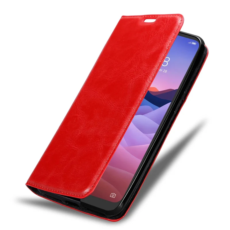 Cadorabo Hülle kompatibel mit ZTE Blade V2020 SMART Schutzhülle mit Magnetverschluss, Standfunktion und Kartenfach