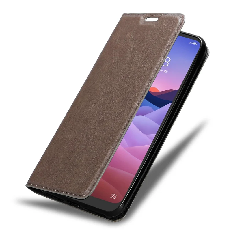 Cadorabo Hülle kompatibel mit ZTE Blade V2020 SMART Schutzhülle mit Magnetverschluss, Standfunktion und Kartenfach