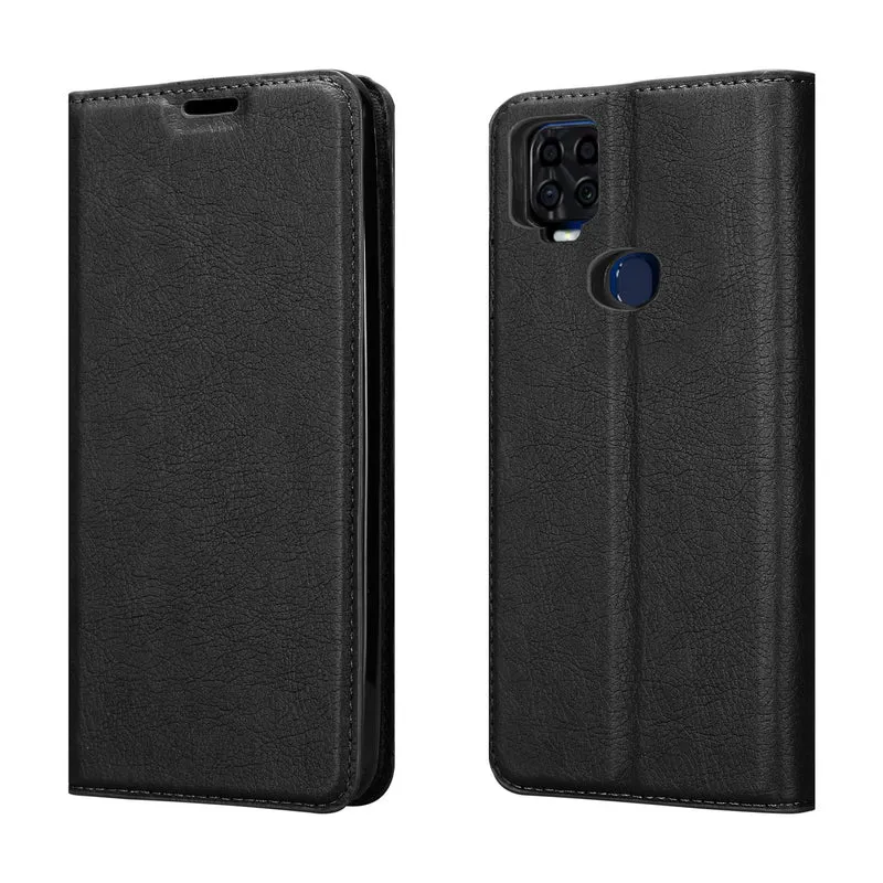 Cadorabo Hülle kompatibel mit ZTE Blade V2020 Schutzhülle mit Magnetverschluss, Standfunktion und Kartenfach