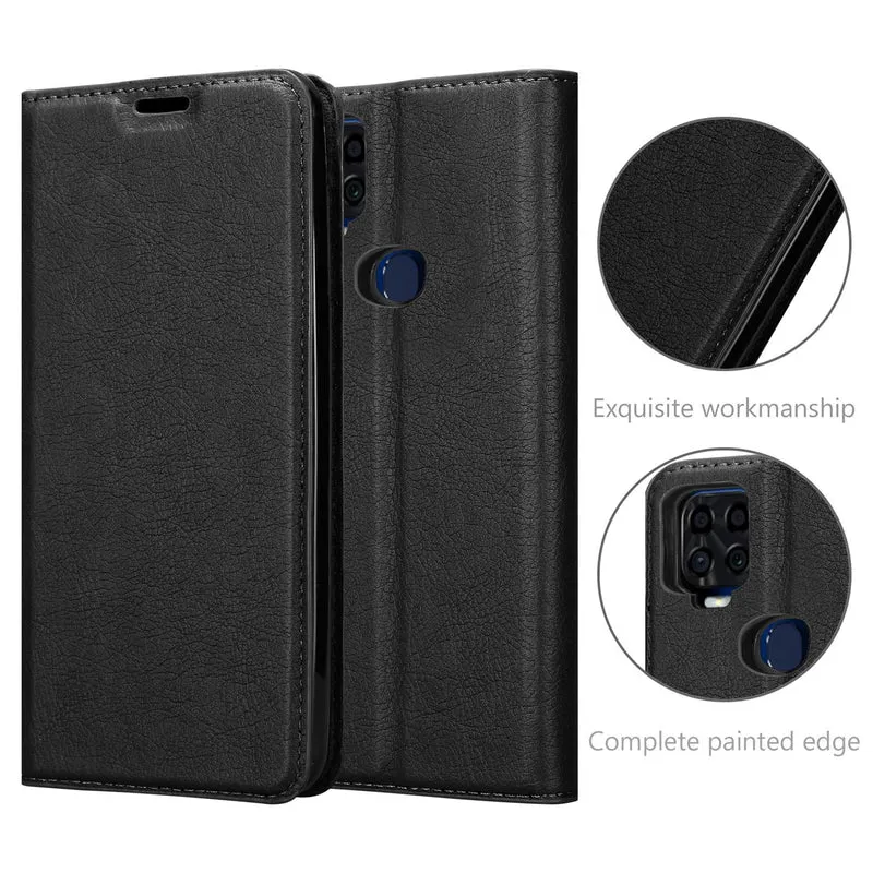 Cadorabo Hülle kompatibel mit ZTE Blade V2020 Schutzhülle mit Magnetverschluss, Standfunktion und Kartenfach