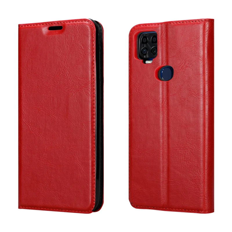 Cadorabo Hülle kompatibel mit ZTE Blade V2020 Schutzhülle mit Magnetverschluss, Standfunktion und Kartenfach
