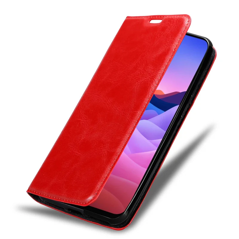 Cadorabo Hülle kompatibel mit ZTE Blade V2020 Schutzhülle mit Magnetverschluss, Standfunktion und Kartenfach