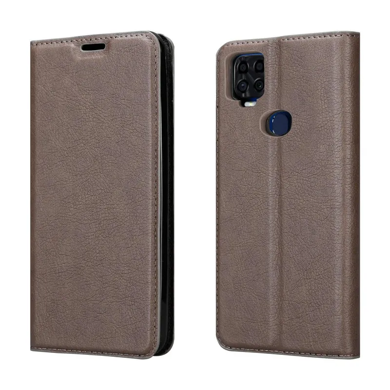 Cadorabo Hülle kompatibel mit ZTE Blade V2020 Schutzhülle mit Magnetverschluss, Standfunktion und Kartenfach