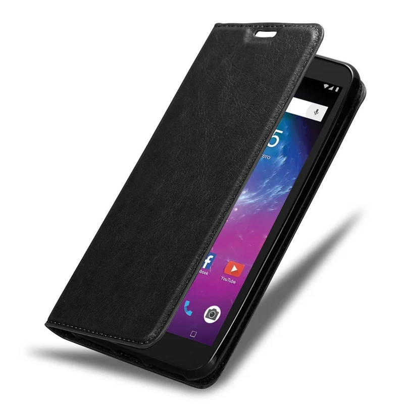 Cadorabo Hülle kompatibel mit ZTE Blade L8 Schutzhülle mit Magnetverschluss, Standfunktion und Kartenfach