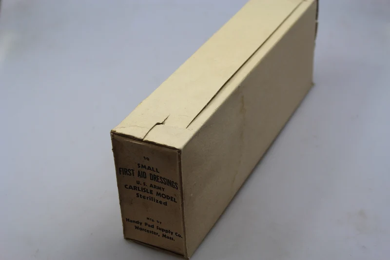 Box 10 Erste-Hilfe-Pakete der US-Armee aus dem 2. Weltkrieg