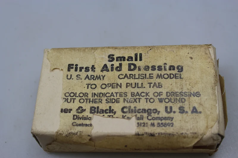 Nr. 2 Verbandspakete der US-Armee aus dem 2. Weltkrieg