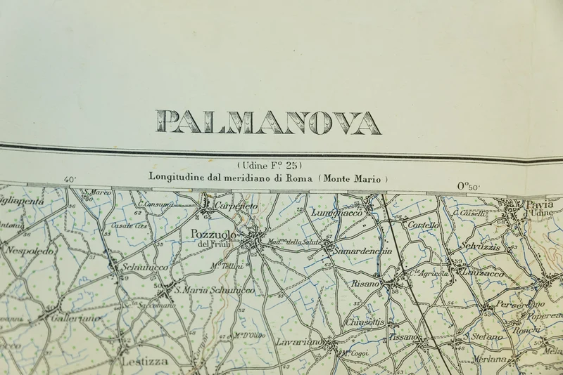 Militärcharta von Palmanova 1932