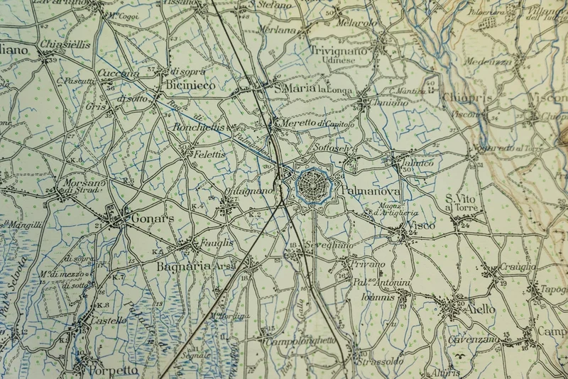 Militärcharta von Palmanova 1932