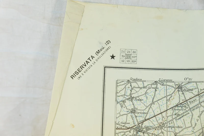 Militärcharta von Palmanova 1932