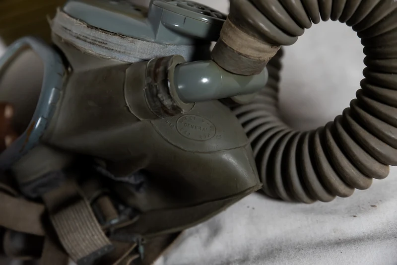 Gasmaske der US-Armee aus dem 2. Weltkrieg