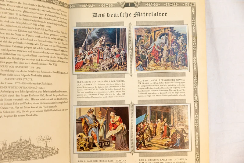 Stickeralbum "Deutsche Geschichte".