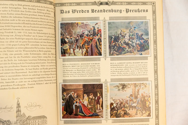Stickeralbum "Deutsche Geschichte".