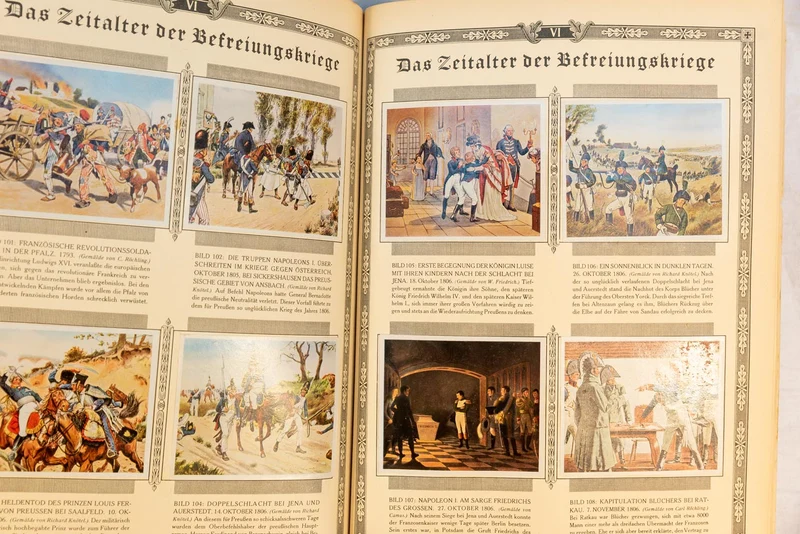 Stickeralbum "Deutsche Geschichte".
