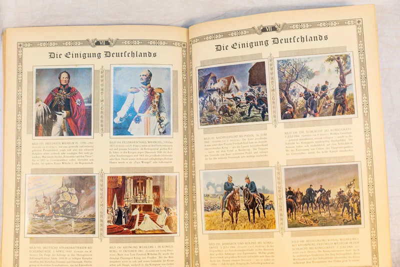 Stickeralbum "Deutsche Geschichte".