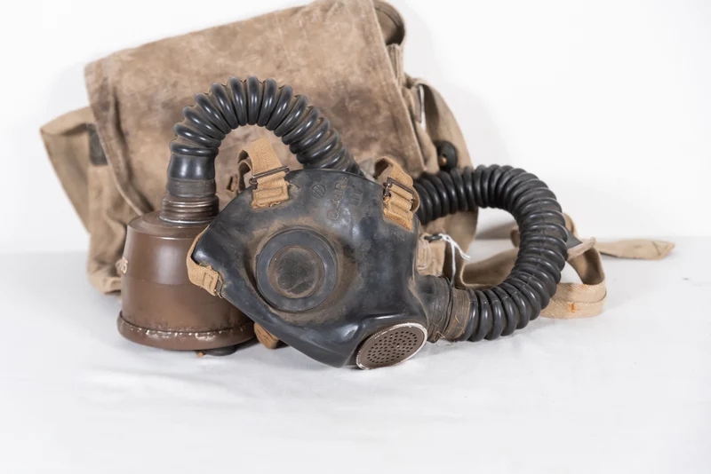 O.41 Rs „optische“ Gasmaske aus dem 2. Weltkrieg