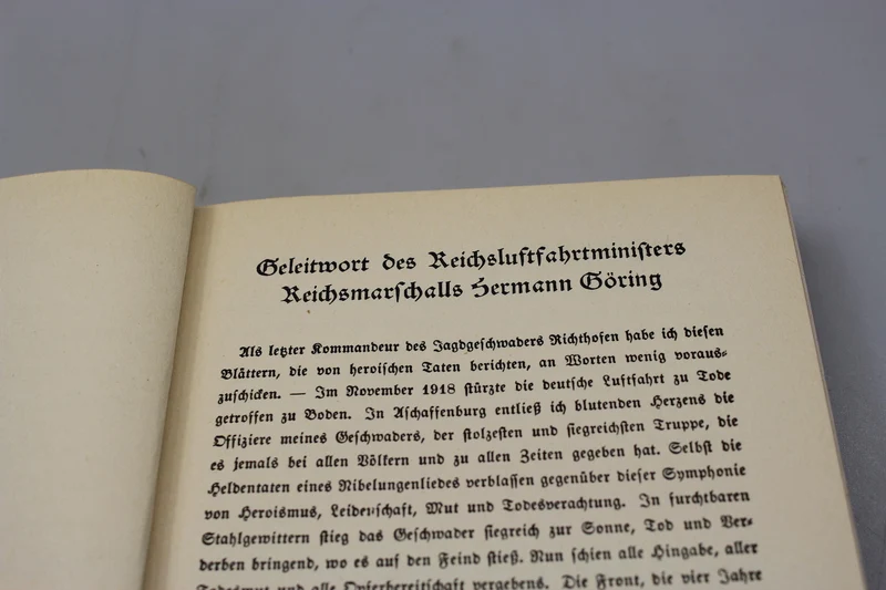 "Jagdt in Flanders Himmel" C. Bodenschatz 1941
