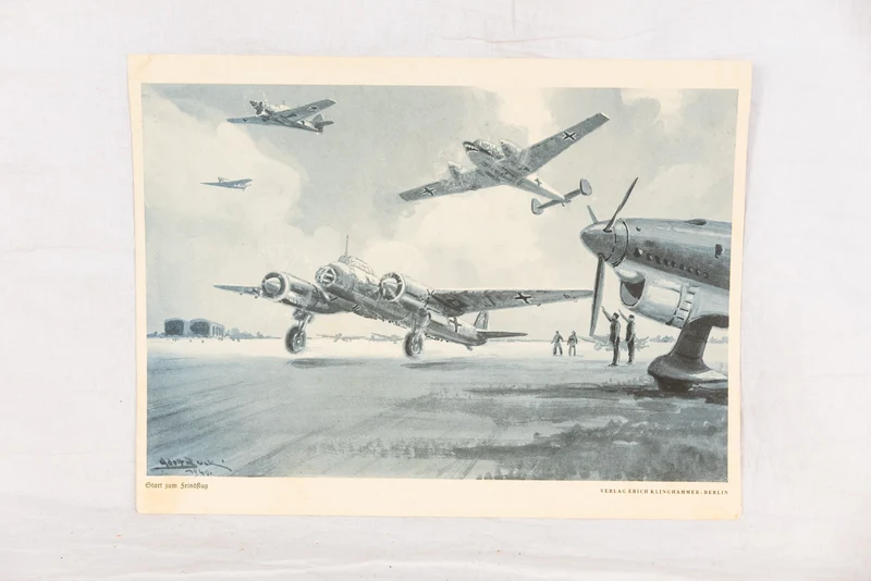 #4 Vintage-Drucke der Luftwaffe