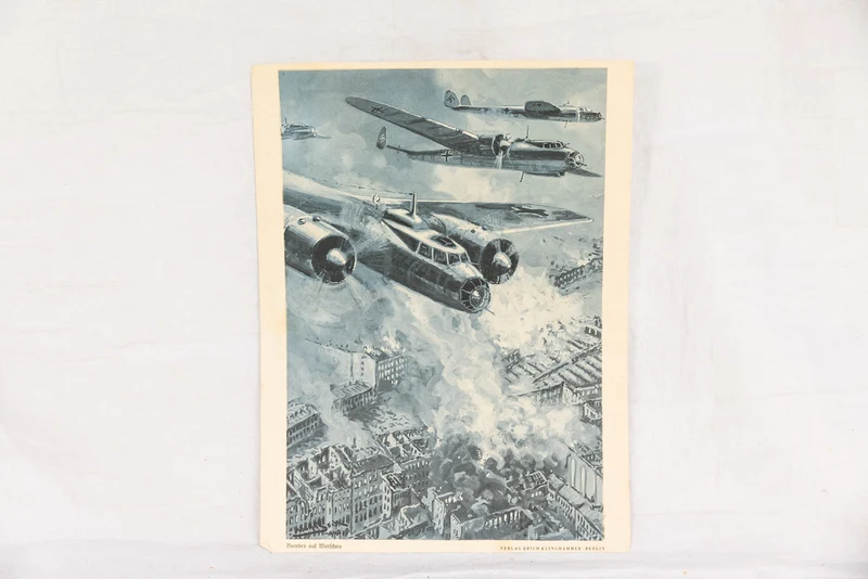 #4 Vintage-Drucke der Luftwaffe