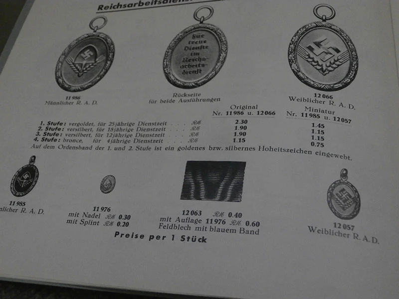 Replica Steinhauer & Luck Katalog 1939