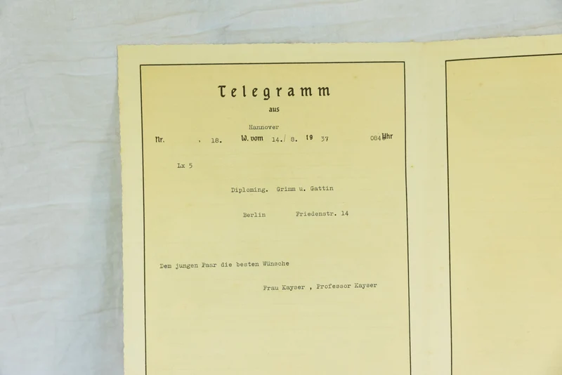 Nr. 3 Reichsposttelegramme