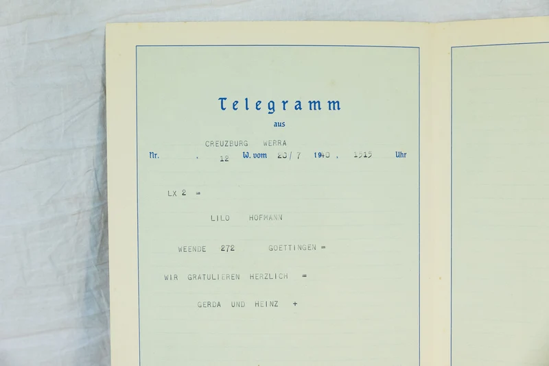 Nr. 3 Reichsposttelegramme