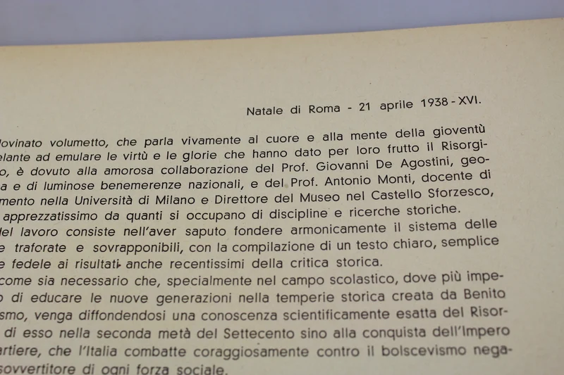 „Vom Risorgimento zum Empire“ „Historischer Atlas“ 1930