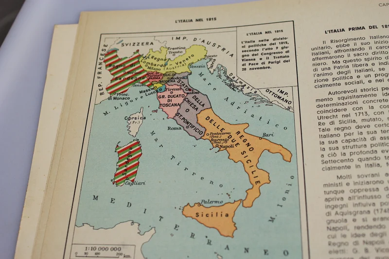 „Vom Risorgimento zum Empire“ „Historischer Atlas“ 1930