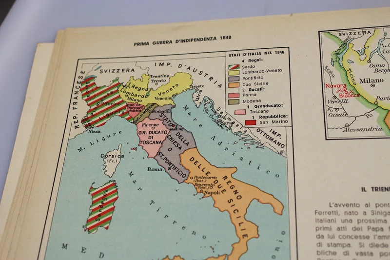 „Vom Risorgimento zum Empire“ „Historischer Atlas“ 1930