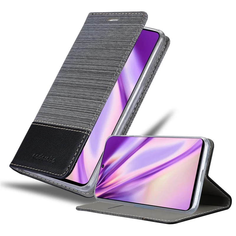 Cadorabo Hülle kompatibel mit Samsung Galaxy M51 Schutzhülle mit Magnetverschluss, Standfunktion und Kartenfach