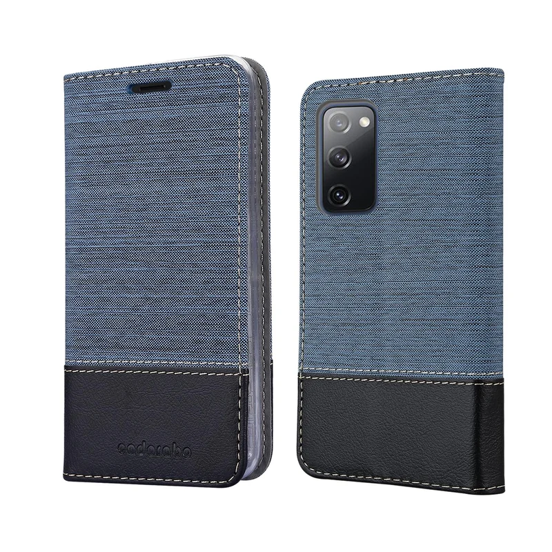 Cadorabo Hülle kompatibel mit Samsung Galaxy S20 FE Schutzhülle mit Magnetverschluss, Standfunktion und Kartenfach