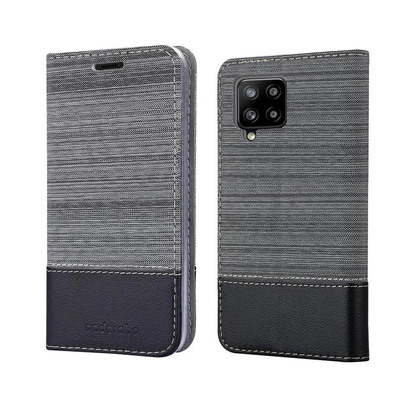 Cadorabo Hülle kompatibel mit Samsung Galaxy A42 4G Schutzhülle mit Magnetverschluss, Standfunktion und Kartenfach