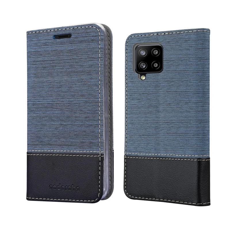 Cadorabo Hülle kompatibel mit Samsung Galaxy A42 4G Schutzhülle mit Magnetverschluss, Standfunktion und Kartenfach