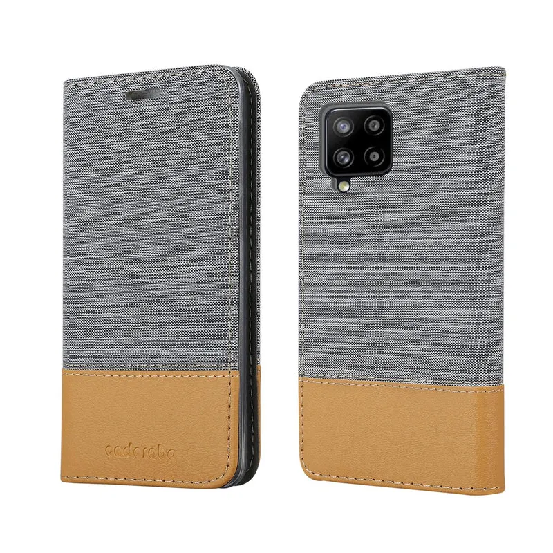 Cadorabo Hülle kompatibel mit Samsung Galaxy A42 4G Schutzhülle mit Magnetverschluss, Standfunktion und Kartenfach