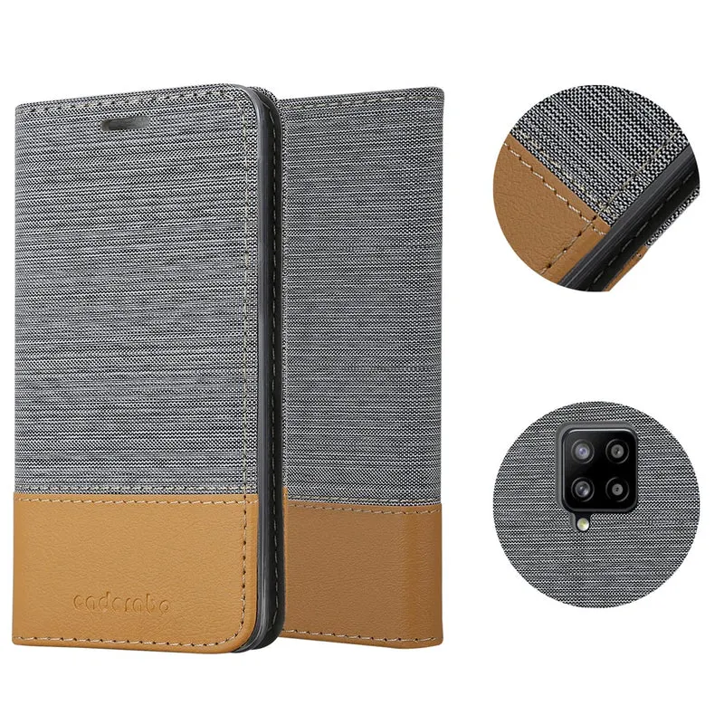 Cadorabo Hülle kompatibel mit Samsung Galaxy A42 4G Schutzhülle mit Magnetverschluss, Standfunktion und Kartenfach