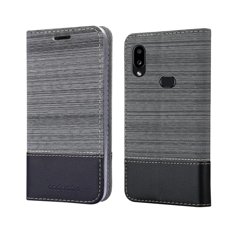 Cadorabo Hülle kompatibel mit Samsung Galaxy A10s / M01s Schutzhülle mit Magnetverschluss, Standfunktion und Kartenfach