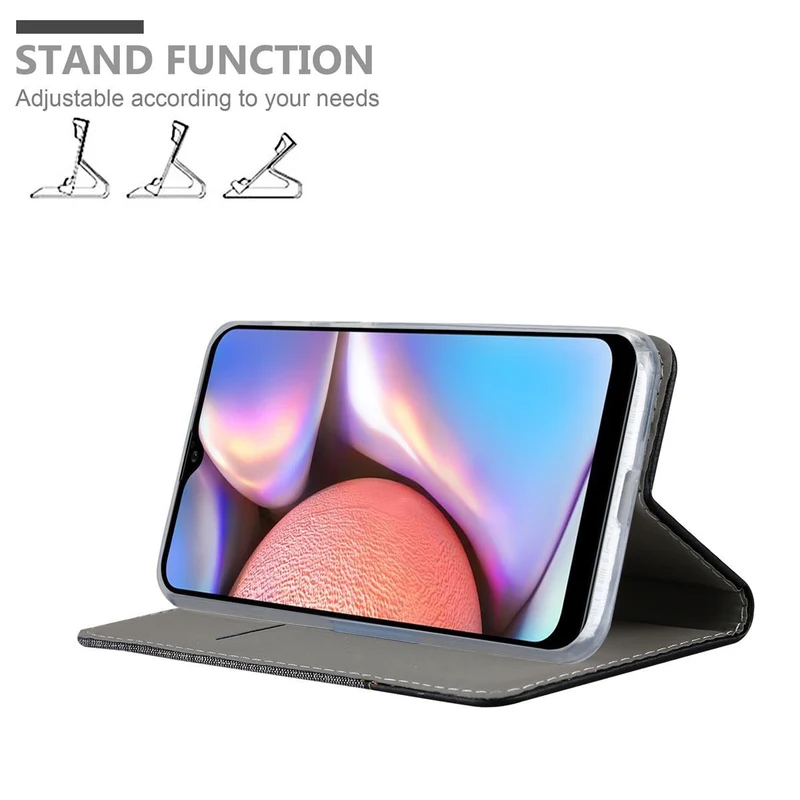 Cadorabo Hülle kompatibel mit Samsung Galaxy A10s / M01s Schutzhülle mit Magnetverschluss, Standfunktion und Kartenfach